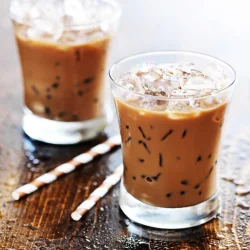 ICE HAZELNUT LATTE