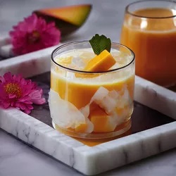 MANGO ELDER-BERRY [BUBBLE TEA]
